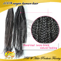 Remy Brésilien Micro Cheveux Tresses Extensions Pas Cher X-pression Braid Cheveux En Gros